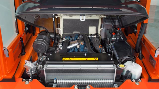 Powerful Kubota engine