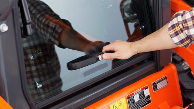 Widest Cab in the market with roll-up door